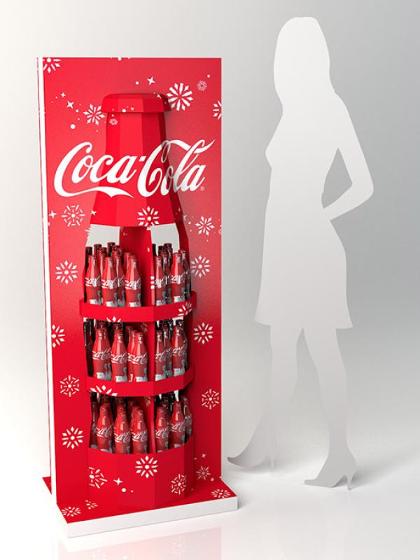 Coca - Cola podlahový stojan