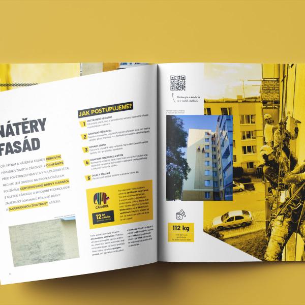 Propagační brožura - revitalizace domů