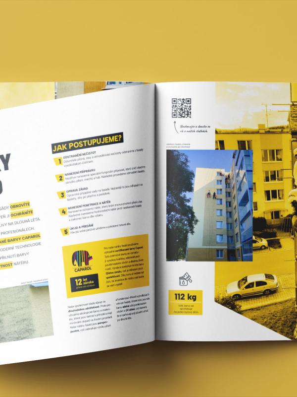 Propagační brožura - revitalizace domů